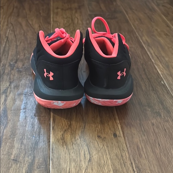 Under Armour Black and Pink Sneakers with Sporty Design - Picture 4 of 5